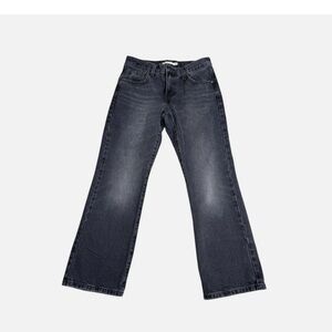 Women’s Black Levi's Middy Bootcut Anke Jeans